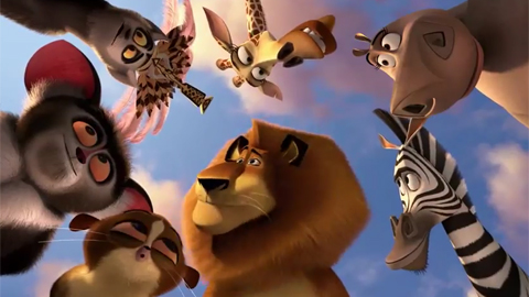 Промо-ролик к мультфильму "Мадагаскар 3"