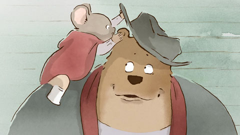Трейлер мультфильма "Эрнест и Селестина: Приключения мышки и медведя"
