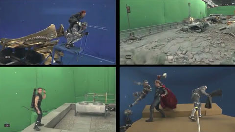 Создание спецэффектов к фильму "Мстители". Часть 2