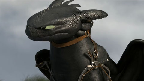 Пятиминутный отрывок из мультфильма "Как приручить дракона 2"
