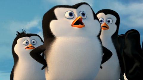 Дублированный отрывок из мультфильма "Пингвины Мадагаскара"