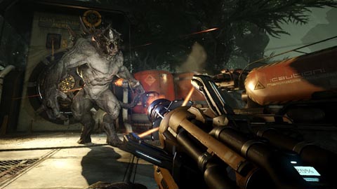 Трейлер игры, шутера от первого лица "Evolve"