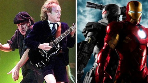 Видеоклип группы AC/DC к фильму "Железный человек 2"