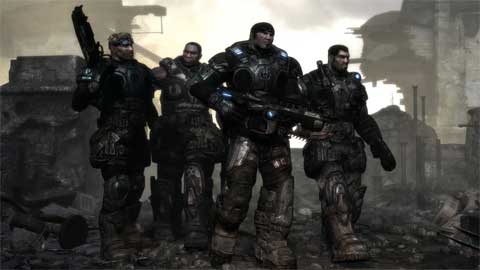 Кадр к игре Gears of War 2