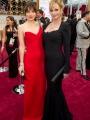 Дакота Джонсон и Мелани Гриффит на церемонии "Оскар 2015"