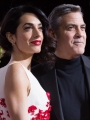 Джордж Клуни с супругой Амаль Клуни на премьере фильма "Да здравствует Цезарь!" в Лос-Анджелесе