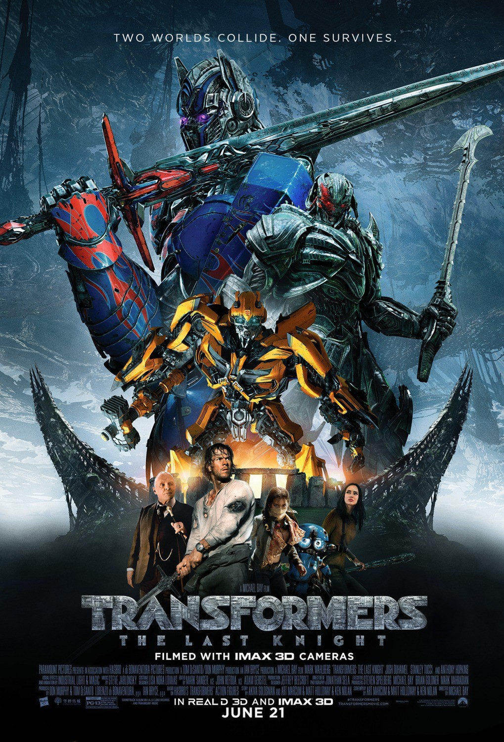 Трансформеры 5: Последний рыцарь: постер N137340