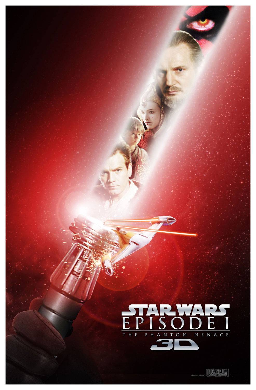 Звездные войны: Эпизод 1 - Скрытая угроза: постер N20526