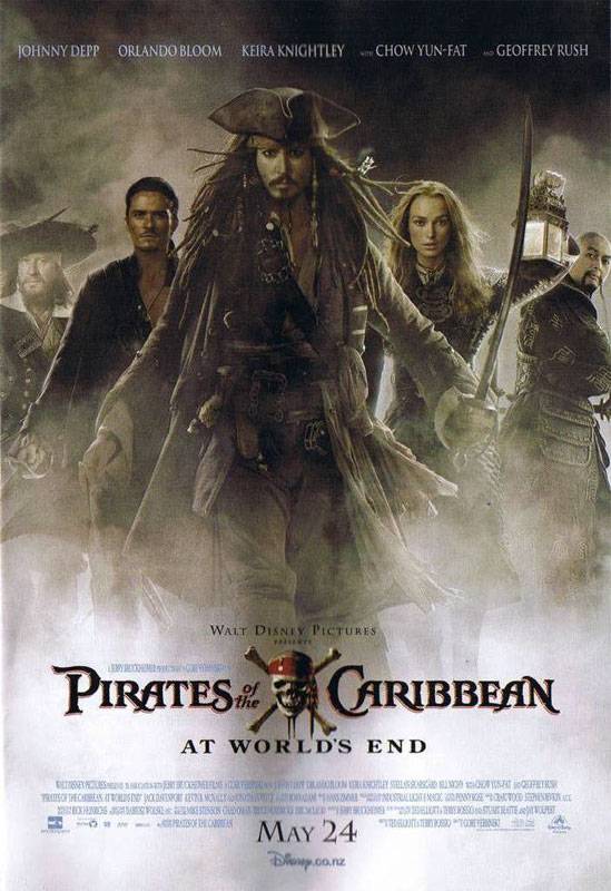 Пираты Карибского моря 3: На краю Света: постер N4375