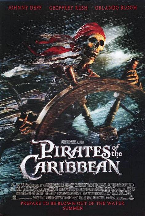 Пираты Карибского моря: Проклятие Черной жемчужины: постер N4510