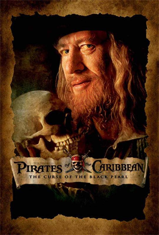 Пираты Карибского моря: Проклятие Черной жемчужины: постер N4513