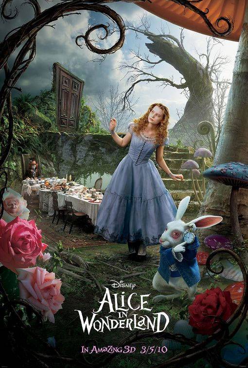 Алиса в стране чудес: постер N8289