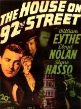 Превью постера #64924 к фильму "Дом на 92-ой улице" (1945)